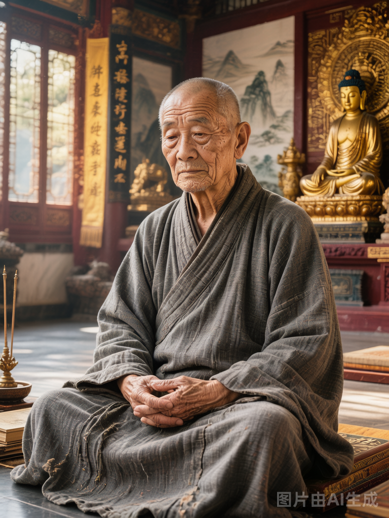 Buddhist monk master Sichuan