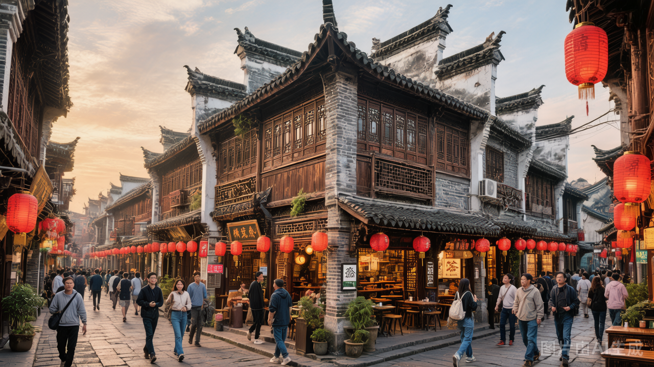 Kuanzhai Alley Chengdu traditional culture